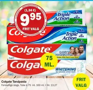 Købmandsgården Colgate Tandpasta tilbud