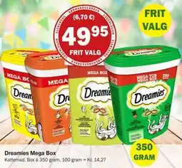 Købmandsgården Dreamies Mega Box tilbud