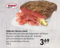 Südtiroler Merano Speck