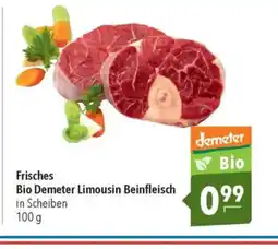 Citti Frisches Bio Demeter Limousin Beinfleisch in Scheiben tilbud