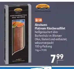 Sb abrahams platinum räucheraalfilet heißgeräuchert über