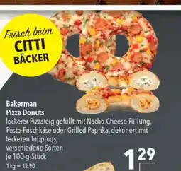 Citti Bakerman Pizza Donuts tilbud