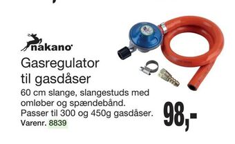 Harald Nyborg Gasregulator til gasdåser tilbud
