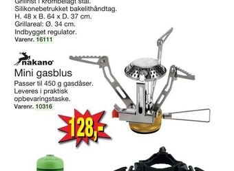 Harald Nyborg Mini gasblus tilbud