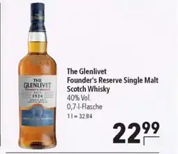 Citti The Glenlivet Founder's Reserve Single Malt Scotch Whisky tilbud