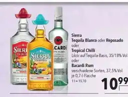 Citti Sierra Tequila Blanco oder Reposado oder tilbud