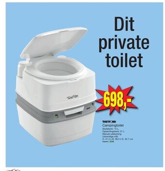 Harald Nyborg Campingtoilet tilbud