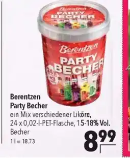 Citti Berentzen Party Becher tilbud