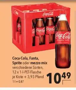 Citti Coca-Cola, Fanta, Sprite oder mezzo mix tilbud