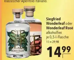 Citti Siegfried Wonderleaf oder Wonderleaf Rosé alkoholfrei tilbud