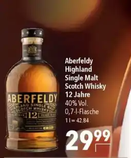 Aberfeldy Highland Single Malt Scotch Whisky 12 Jahre