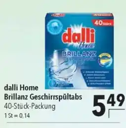 Dalli home brillanz geschirrspültabs