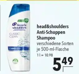 Head&shoulders anti-schuppen shampoo