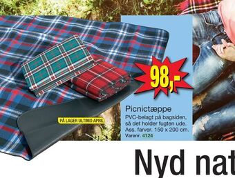 Harald Nyborg Picnictæppe tilbud