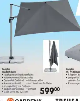Doppler Pendel Schirm