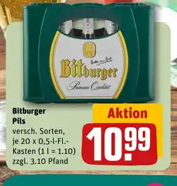 REWE DE Bitburger Pils tilbud