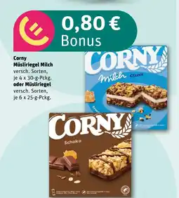 Corny Müsliriegel Milch versch. Sorten,