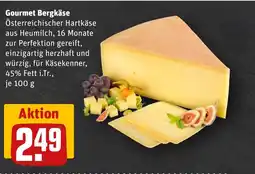 REWE DE Gourmet Bergkäse tilbud