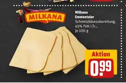 REWE DE Milkana Emmentaler tilbud