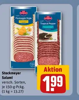 REWE DE Stockmeyer Salami tilbud