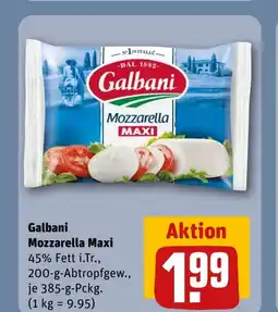 REWE DE Galbani Mozzarella MAXI tilbud