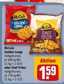 REWE DE McCain Golden Longs tilbud