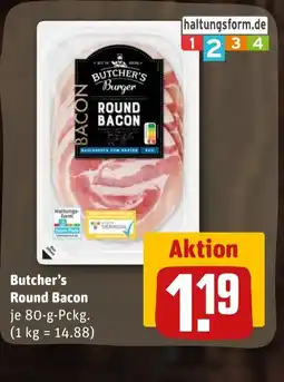 REWE DE Butcher's Round Bacon tilbud