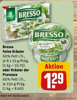 REWE DE BRESSO Feine Kräuter 60% Fett i.Tr., tilbud