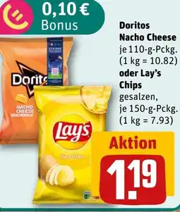 REWE DE Doritos Nacho Cheese tilbud