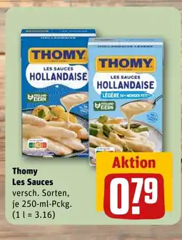 REWE DE Thomy Les Sauces versch. Sorten, tilbud