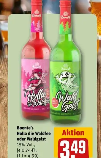 REWE DE Boente's Holla die Waldfee oder Waldgeist tilbud