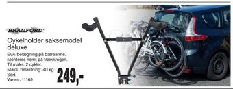 Harald Nyborg Cykelholder saksemodel deluxe tilbud