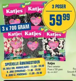 Otto Duborg Katjes - 3 POSER tilbud