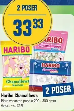 Otto Duborg Haribo Chamallows - 2 POSER tilbud