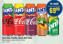 Otto Duborg Coca-Cola, FuzeTea, Sprite eller Fanta tilbud