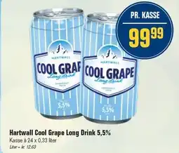 Otto Duborg Hartwall Cool Grape Long Drink 5,5% tilbud