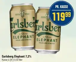 Otto Duborg Carlsberg Elepant 7,2% tilbud