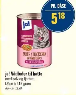 Otto Duborg ja! Vådfoder til katte tilbud