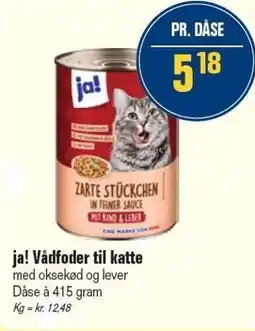 Otto Duborg ja! Vådfoder til katte tilbud