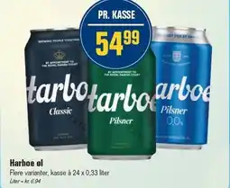 Otto Duborg Harboe øl tilbud