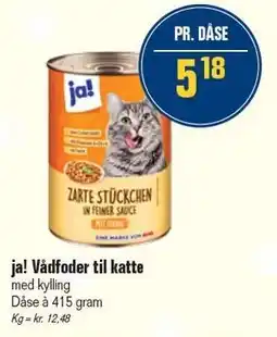 Otto Duborg ja! Vådfoder til katte tilbud