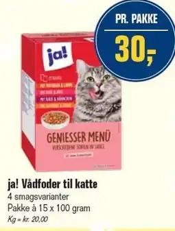Otto Duborg ja! Vådfoder til katte tilbud
