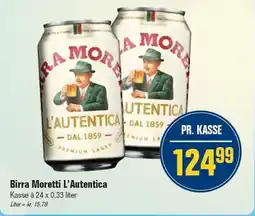 Otto Duborg Birra Moretti L'Autentica tilbud