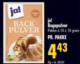 Otto Duborg ja! Bagepulver tilbud