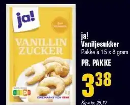 Otto Duborg ja! Vaniljesukker tilbud