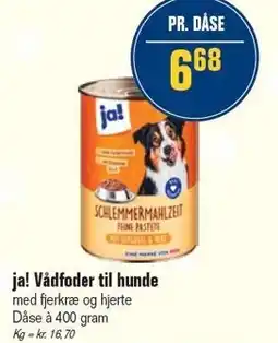 Otto Duborg ja! Vådfoder til hunde tilbud