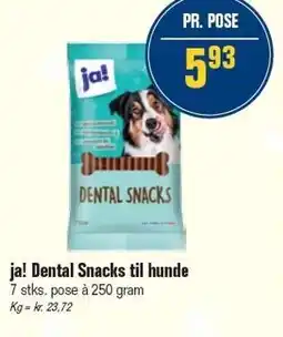 Otto Duborg ja! Dental Snacks til hunde tilbud