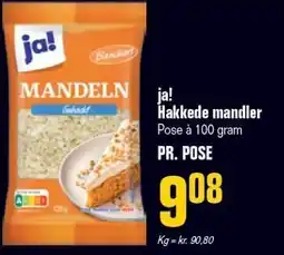 Otto Duborg ja! Hakkede mandler tilbud
