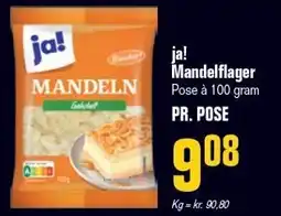 Otto Duborg ja! Mandelflager tilbud