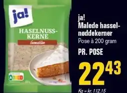 Otto Duborg ja! Malede hasselnøddekerner tilbud